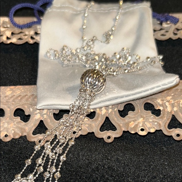 Officina Bernardi Silver Filigree Necklace and Earring Set - Picture 6 of 7